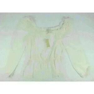 NEW! Michael Kors Women’s L Off-The-Shoulder Top NWT $88